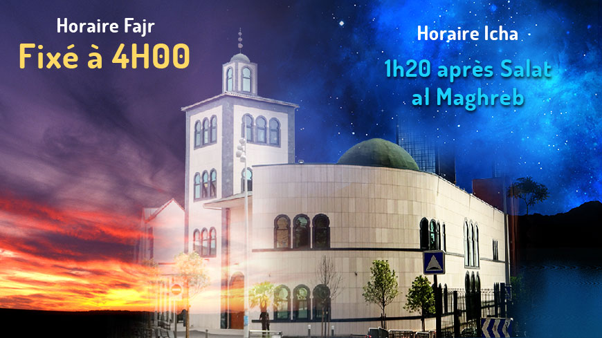 Horaires Fajr pour Mai, Juin et mi-Juillet